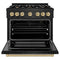 Autograph Edition 36 in. 5.2 cu. ft. Select Gas Range with 6 Burner Cooktop and Convection Gas Oven