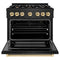 Autograph Edition 36 in. 5.2 cu. ft. Select Gas Range with 6 Burner Cooktop and Convection Gas Oven