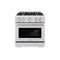 30 in. 4.2 cu. ft. Select Gas Range with 4 Burner Cooktop and Convection Gas Oven