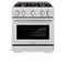 30 in. 4.2 cu. ft. Select Gas Range with 4 Burner Cooktop and Convection Gas Oven