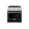 30 in. 4.2 cu. ft. Select Gas Range with 4 Burner Cooktop and Convection Gas Oven