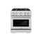 30 in. 4.2 cu. ft. Select Gas Range with Convection Gas Oven