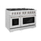 48 in. 6.7 cu. ft. Select Double Oven Gas Range