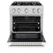 30 in. 4.2 cu. ft. Select Gas Range with 4 Burner Cooktop and Convection Gas Oven