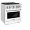30 in. 4.2 cu. ft. Select Gas Range with 4 Burner Cooktop and Convection Gas Oven