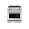 Autograph Edition 30 in. 4.2 cu. ft. Select Gas Range with 4 Burner Cooktop and Convection Gas Oven