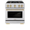 Autograph Edition 30 in. 4.2 cu. ft. Select Gas Range with 4 Burner Cooktop and Convection Gas Oven
