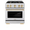 Autograph Edition 30 in. 4.2 cu. ft. Select Gas Range with 4 Burner Cooktop and Convection Gas Oven