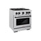 Autograph Edition 30 in. 4.2 cu. ft. Select Gas Range with 4 Burner Cooktop and Convection Gas Oven