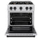 Autograph Edition 30 in. 4.2 cu. ft. Select Gas Range with 4 Burner Cooktop and Convection Gas Oven