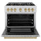 Autograph Edition 36 in. 5.2 cu. ft. Select Gas Range with 6 Burner Cooktop and Convection Gas Oven