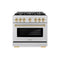 Autograph Edition 36 in. 5.2 cu. ft. Select Gas Range with 6 Burner Cooktop and Convection Gas Oven