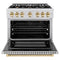 Autograph Edition 36 in. 5.2 cu. ft. Select Gas Range with 6 Burner Cooktop and Convection Gas Oven