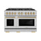 Autograph Edition 48 in. 6.7 cu. ft. Select Double Oven Gas Range with 8 Burner Cooktop