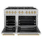 Autograph Edition 48 in. 6.7 cu. ft. Select Double Oven Gas Range with 8 Burner Cooktop