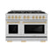 Autograph Edition 48 in. 6.7 cu. ft. Select Double Oven Gas Range with 8 Burner Cooktop