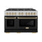 Autograph Edition 48 in. 6.7 cu. ft. Select Double Oven Gas Range with 8 Burner Cooktop