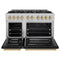 Autograph Edition 48 in. 6.7 cu. ft. Select Double Oven Gas Range with 8 Burner Cooktop