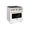 Autograph Edition 30 in. 4.2 cu. ft. Select Gas Range with 4 Burner Cooktop and Convection Gas Oven