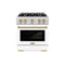 Autograph Edition 30 in. 4.2 cu. ft. Select Gas Range with 4 Burner Cooktop and Convection Gas Oven