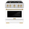 Autograph Edition 30 in. 4.2 cu. ft. Select Gas Range with 4 Burner Cooktop and Convection Gas Oven