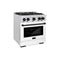 Autograph Edition 30 in. 4.2 cu. ft. Select Gas Range with 4 Burner Cooktop and Convection Gas Oven