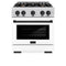 Autograph Edition 30 in. 4.2 cu. ft. Select Gas Range with 4 Burner Cooktop and Convection Gas Oven