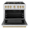 Autograph Edition 36 in. 5.2 cu. ft. Select Gas Range with 6 Burner Cooktop and Convection Gas Oven