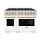 Autograph Edition 48 in. 6.7 cu. ft. Select Double Oven Gas Range with 8 Burner Cooktop