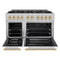 Autograph Edition 48 in. 6.7 cu. ft. Select Double Oven Gas Range with 8 Burner Cooktop