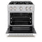 30 in. 4.2 cu. ft. Select Gas Range with 4 Burner Cooktop and Convection Gas Oven
