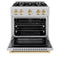 Autograph Edition 30 in. 4.2 cu. ft. Select Gas Range with 4 Burner Cooktop and Convection Gas Oven