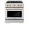 Autograph Edition 30 in. 4.2 cu. ft. Select Gas Range with 4 Burner Cooktop and Convection Gas Oven