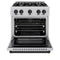 Autograph Edition 30 in. 4.2 cu. ft. Select Gas Range with 4 Burner Cooktop and Convection Gas Oven