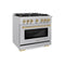 Autograph Edition 36 in. 5.2 cu. ft. Select Gas Range with 6 Burner Cooktop and Convection Gas Oven