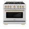 Autograph Edition 36 in. 5.2 cu. ft. Select Gas Range with 6 Burner Cooktop and Convection Gas Oven