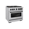 Autograph Edition 36 in. 5.2 cu. ft. Select Gas Range with 6 Burner Cooktop and Convection Gas Oven