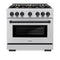 Autograph Edition 36 in. 5.2 cu. ft. Select Gas Range with 6 Burner Cooktop and Convection Gas Oven