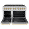 Autograph Edition 48 in. 6.7 cu. ft. Select Double Oven Gas Range with 8 Burner Cooktop