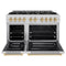 Autograph Edition 48 in. 6.7 cu. ft. Select Double Oven Gas Range with 8 Burner Cooktop