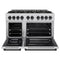 Autograph Edition 48 in. 6.7 cu. ft. Select Double Oven Gas Range with 8 Burner Cooktop
