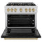 Autograph Edition 36 in. 5.2 cu. ft. Select Gas Range with 6 Burner Cooktop and Convection Gas Oven