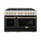 Autograph Edition 48 in. 6.7 cu. ft. Select Double Oven Gas Range with 8 Burner Cooktop
