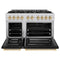 Autograph Edition 48 in. 6.7 cu. ft. Select Double Oven Gas Range with 8 Burner Cooktop