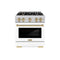 Autograph Edition 30 in. 4.2 cu. ft. Select Gas Range with 4 Burner Cooktop and Convection Gas Oven