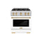 Autograph Edition 30 in. 4.2 cu. ft. Select Gas Range with 4 Burner Cooktop and Convection Gas Oven