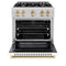 Autograph Edition 30 in. 4.2 cu. ft. Select Gas Range with 4 Burner Cooktop and Convection Gas Oven