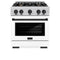 Autograph Edition 30 in. 4.2 cu. ft. Select Gas Range with 4 Burner Cooktop and Convection Gas Oven