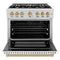 Autograph Edition 36 in. 5.2 cu. ft. Select Gas Range with 6 Burner Cooktop and Convection Gas Oven