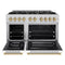 Autograph Edition 48 in. 6.7 cu. ft. Select Double Oven Gas Range with 8 Burner Cooktop